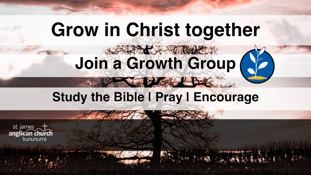 Join a Growth Group This Year